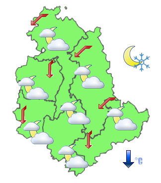 Previsioni di Oggi Sera-Notte