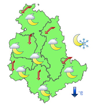 Previsioni di Oggi Sera-Notte