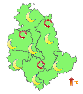Previsioni di Oggi Sera-Notte
