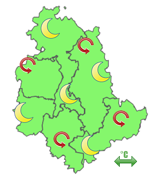 Previsioni di Oggi Sera-Notte