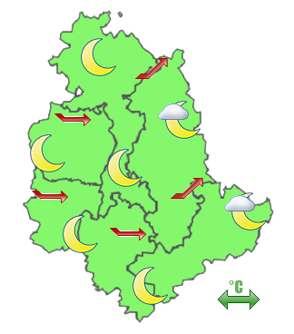 Previsioni di Oggi Sera-Notte