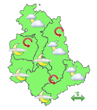 Previsioni di Oggi Sera-Notte