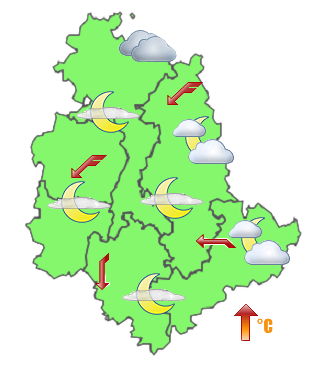 Previsioni di Oggi Sera-Notte