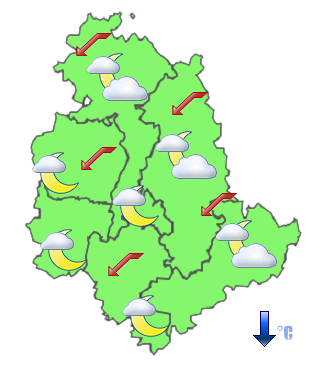 Previsioni di Oggi Sera-Notte