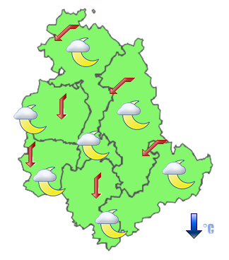 Previsioni di Oggi Sera-Notte