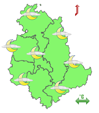 Previsioni di Oggi Sera-Notte