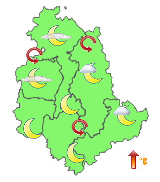 Previsioni di Oggi Sera-Notte
