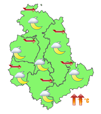 Previsioni di Oggi Sera-Notte