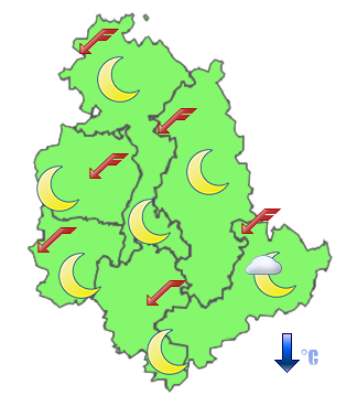 Previsioni di Oggi Sera-Notte