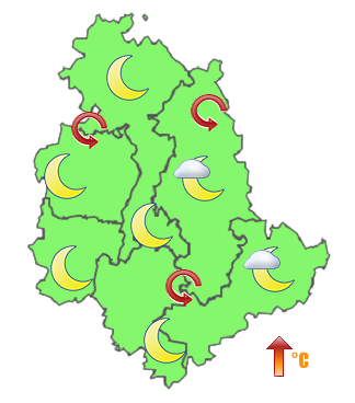 Previsioni di Oggi Sera-Notte