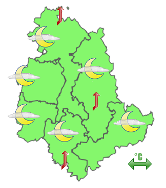 Previsioni di Oggi Sera-Notte