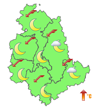 Previsioni di Oggi Sera-Notte