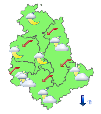 Previsioni di Oggi Sera-Notte