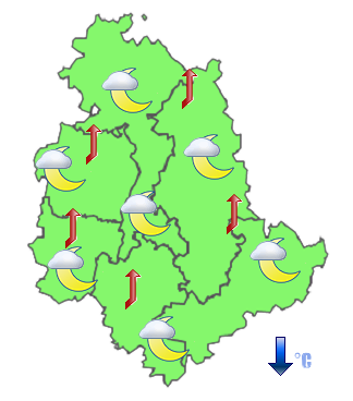 Previsioni di Oggi Sera-Notte