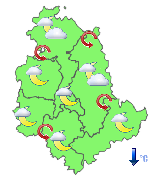 Previsioni di Oggi Sera-Notte