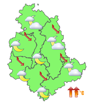 Previsioni di Oggi Sera-Notte
