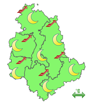 Previsioni di Oggi Sera-Notte