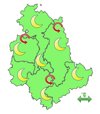 Previsioni di Oggi Sera-Notte