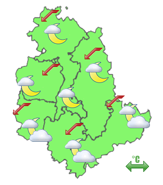 Previsioni di Oggi Sera-Notte