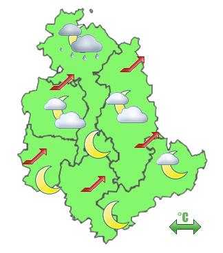 Previsioni di Oggi Sera-Notte
