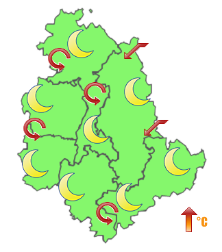 Previsioni di Oggi Sera-Notte