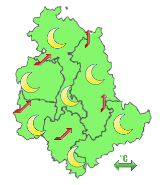 Previsioni di Oggi Sera-Notte