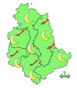 Previsioni di Oggi Sera-Notte