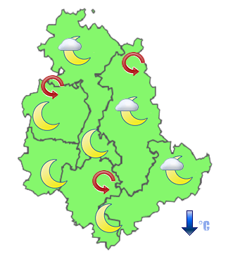 Previsioni di Oggi Sera-Notte