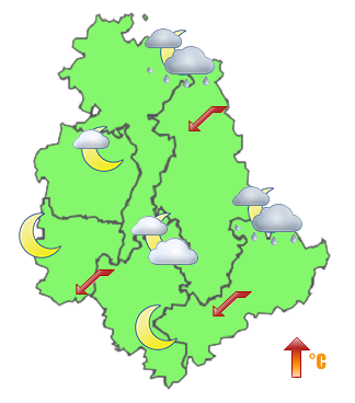 Previsioni di Oggi Sera-Notte