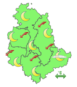 Previsioni di Oggi Sera-Notte