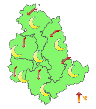 Previsioni di Oggi Sera-Notte