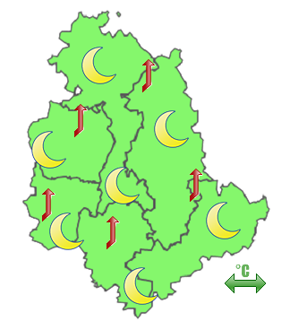 Previsioni di Oggi Sera-Notte