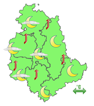 Previsioni di Oggi Sera-Notte