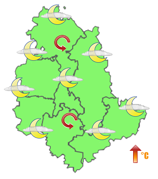 Previsioni di Oggi Sera-Notte