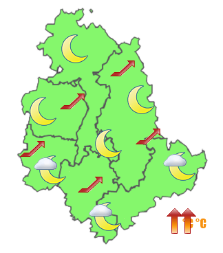 Previsioni di Oggi Sera-Notte