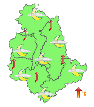 Previsioni di Oggi Sera-Notte