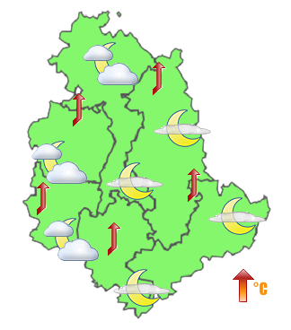 Previsioni di Oggi Sera-Notte