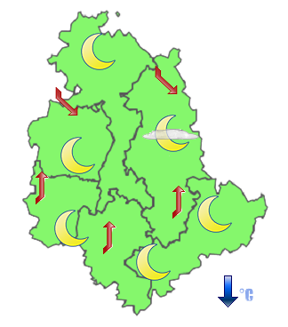 Previsioni di Oggi Sera-Notte