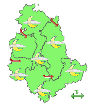 Previsioni di Oggi Sera-Notte