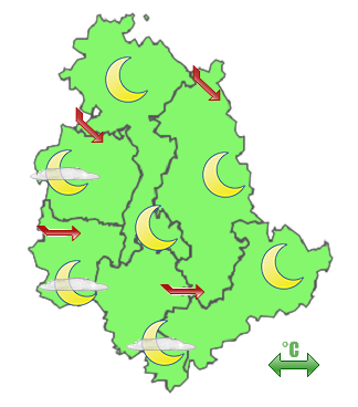 Previsioni di Oggi Sera-Notte