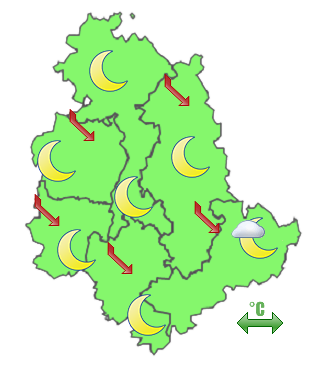 Previsioni di Oggi Sera-Notte