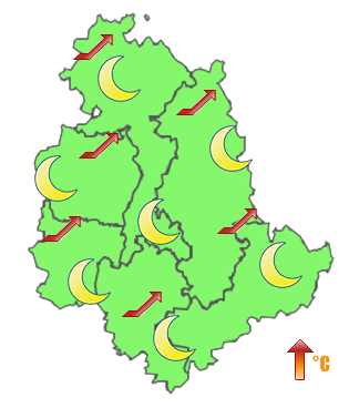 Previsioni di Oggi Sera-Notte